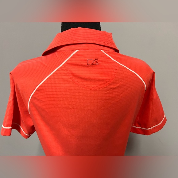 CUTTER & Buck WINDTec WINDBREAKER  Woman S ORANGE - Picture 3 of 9